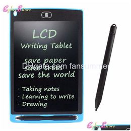 Led Gadget Lcd Writing Ding With Stylus Tablet 8.5 Electronic Digital Board Pad For Kids Office Retail Package Drop Delivery Electro Dhuyl