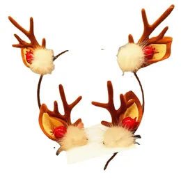 Hair Accessories Children's Christmas Antlers Baby Girl Accessory Clips Girl's Hairpin Year Princess Barrettes