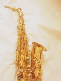 Brand New Alto Saxophone A-992 Gold Lacquer Sax Professional Musical instrument With Case accessories