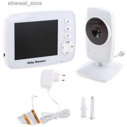 Baby Monitors DXAB Video Baby Monitor with Camera 960ft Long Two-Way Talk Night-Vision Large LCD Screen Temperature Q231104