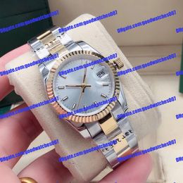 9 Model Women's Watch 31mm silver Dial 278273 178274 Roman Time Mark 2813 Automatic Mechanical Diamond Inlaid Stainless Steel Band Calendar Display Glow black Watch