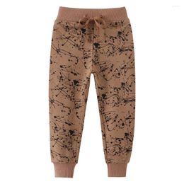 Trousers Selling Children's Graffiti Pattern Design Pants Boys Casual Sports Autumn Winter Drawstring Pocket