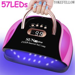 Nail Dryers UV LED Lamp for Nails Powerful Professional Gel Polish Drying Lamp for Nails Dryer 60 LEDs Lamp for Manicure 230403