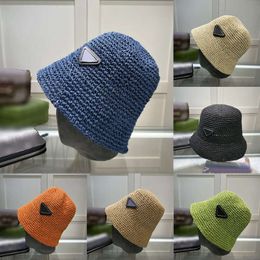 Hats Scarves Sets Stingy Brim Hats Womens Bucket Hat Designer Baseball Cap For Men Womens Bucket Caps Casual Outdoor Travel Knit Caps Straw Hat Luxury Casquette SunHa