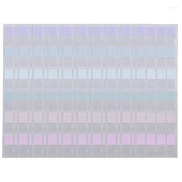 Portable Colourful Index Label For File Folder Light Colour Sticky Tabs Kit