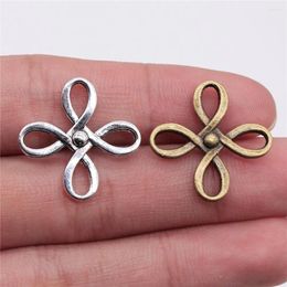 Charms 20pcs 18x23mm Pendant Chinese Knot Connector Lucky Charm Pendants For DIY Jewelry Making
