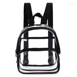 School Bags Transparent Backpack Waterproof Pvc Large Capacity Student Backpacks For Men Mochila Escolar