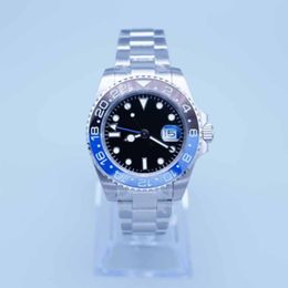 2023 ST9 Super U1 Men 3866 Watch Automatic Movement Batgirl Blue Black Ceramic Sapphire Dial Master 2 Jubilee Bracelet Wristwatch Mens Watches Reloj Batman Limited