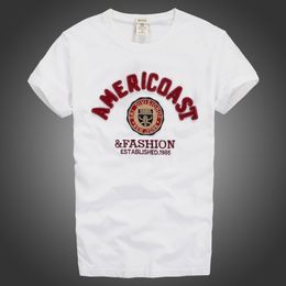 Men's T-Shirts summer t shirt men 100% cotton embroidery pattern short sleeve tshirt 230404