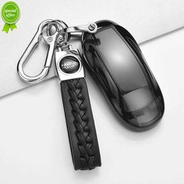 New TPU Car Smart Remote Key Case Cover Fob for Tesla Model 3 Model Y Model S Model X Key Shell Bag Holder Protector Accessories