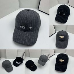 Hats Scarves Sets Hats Scarves Sets Beanie/Skull Caps Luxury Top brand Designer hat New striped baseball cap High version 1 unisex