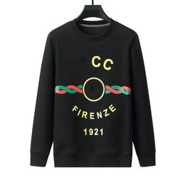 Designer hoodie shirt Firenze 1921 Series for men women hoody sweatshirt letter printed long sleeve crewneck loose hooded sweater white black comfy sweatshirts