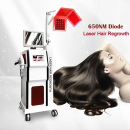 Beauty Items 5 in 1 Diode Laser Hair Regrowth Machine Hair Analysis PDT Anti-hair Loss Treatment Spray