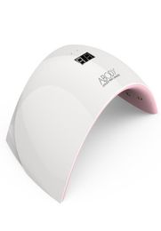 Whole Abody SUN9S 24W LED Nail Dryer White Light Fast Curing Gel UV Lamp Nail Art Light Machine Salon Manicure Nail Tool USE7798753