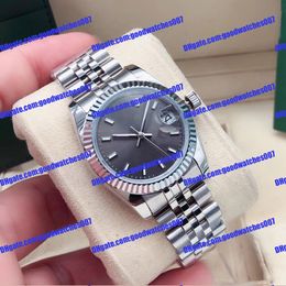 9 model women's watch 31mm dark gray dial m278274-0016 black watch 2813 automatic Roman diamond watch stainless steel strap calendar display screen luminous watch