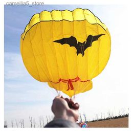 Kite Accessories New High Quality Kite Mollusk Skeletonless Kite Adult Outdoor Sports Flying Tool Easy Flying Foldable Portable Children's Toy Q231104