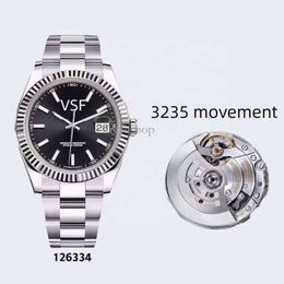 Swiss Made Brand Rolaxs Mechanical Luxury Clean Factory 3235 CLEAN Automatic Diving Business VSF SCG Mechanical Watch Movement Men For Able Watches es