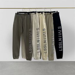 Мужские спортивные штаны Ess Designer Comfort Pants Брюки Брюки 100% хлопок Спортивная мода Свободные большие размеры Высокое качество