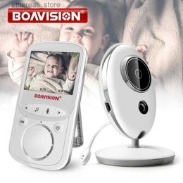 Baby Monitors Wireless LCD Audio Video Baby Monitor VB605 Radio Nanny Music Intercom IR 24h Portable Baby Camera Baby Walkie Talkie Babysitter Q231104