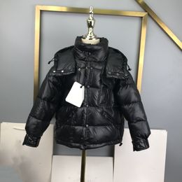 2023 Baby Designer Clothes Year New Children's Down Coat Thickened Short Medium To Large Boys And Girls' Clothing Baby Warm Coat Winter Coat Removable Hat