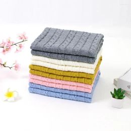 Blankets Baby Solid Color Knitted Blanket Infant Windproof Cover Quilts Stroller Office Nap Travel Car Airplane