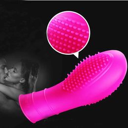 Other Massage Items 100PCS sex Toys Foreplay Tease Female Masturbation Devices Fingers Creative silica gel crystal sets of adult Sex Products HC012 Q231104