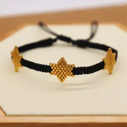 Strand ZHONGVI Bracelet For Women Mexico Pulseras Joyeria Mujer Moda Gold Color Jewelry MIYUKI Bracelets Men Handmade Gift Woman