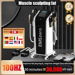 13 Tesla Neo DLS-EMSLIM Slimming Machine 5000W 4 handles RF Emszero Hi-emt Nova Body Sculpt EMS Muscle Stimulation Equipment CE certification