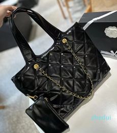 Leather Genuine Leather Shopping Bag Women Large Capacity Fashion Bag Luxury Designer Shoulder Bag Gift Box Packaging