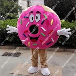 Performance Donut Mascot Costume Top Quality Christmas Halloween Fancy Party Dress Cartoon Character Outfit Suit Carnival Unisex Outfit