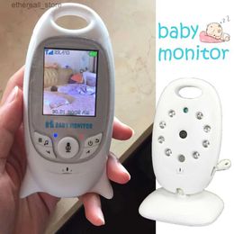 Baby Monitors Baby Monitor 2.0 inch Wireless Video Color Nanny Security Camera 2 Way Talk Night Vision Temperature Monitoring Music Babysitter Q231104
