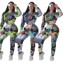 Ethnic Clothing 2 Two Piece Set Women Africa Clothes African Dashiki Fashion TrackSuit Top And Pants Sets Super Elastic Party Plus Size For