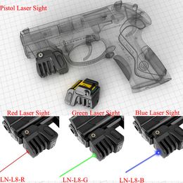 USB Rechargeable Tactical Mini Green / Red / Blue Laser Sight Pointer New LS-L8 Subcompact Laser Sight