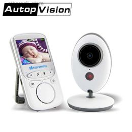 Baby Monitors VB605 Video Baby Monitor with LCD Display Digital Camera Infrared Night Vision Two Way Talk Back Temperature Monitoring Q231104