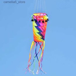 Kite Accessories free shipping new kites windsocks 3d kites tails large kites for adults kites accessories soft kites factory professional winds Q231104
