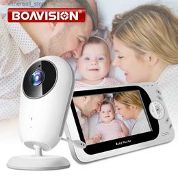 Baby Monitors 4.3 inch Wireless Video Baby Monitor Sitter portable Baby Nanny IR LED Night Vision intercom Surveillance Security Camera VB608 Q231104