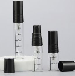 Wholesale Empty 2ml 3ml 5ml Glass Sprayer Bottles for Perfume Sample Use