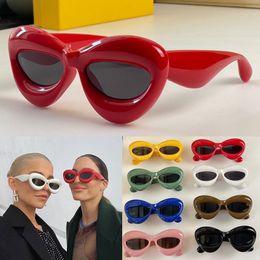 Fashion Womens Designer Sunglasses For Women Men Hip-Hop Style Personality Fun Avant-Garde Glasses With Box 40097