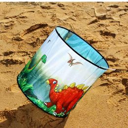 Kite Accessories New High Quality 3D Single Line Adult /Kid Kite Sports Beach With Handle and String Easy to Fly Q231104