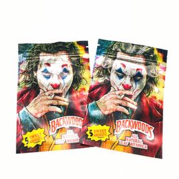 10*15cm backwoods sweet aromatic packaging bags clown candy gummies bag package Smell Proof mylar Packing Empty packets