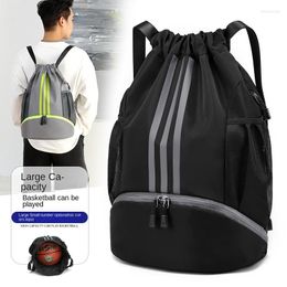 Duffel Bags Basketball Bag Storage Dry And Wet Separation Backpack Fitness Schoolbag