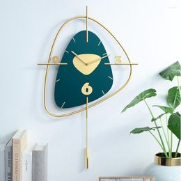 Wall Clocks Silent Hall Clock Digital Modern Home Decoration Office Small Design Nordic Horloge Murale Items