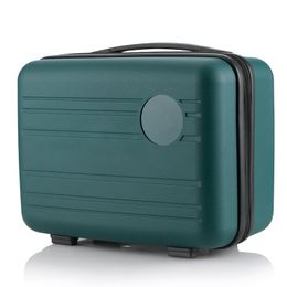 Suitcases 13 inch cosmetic case hand luggage female small light portable travel mini cute suitcase 230404