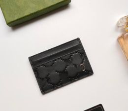 Luxury Designer Card Holder Wallet dhgatel Wallet Original Box Leather Women's Coin Wallet Men's Wallet Key Pocket Ring Cardholder Security Code