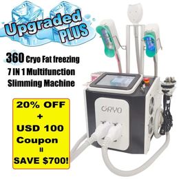 2023 Ce Approved Cryolipolysis Radio Frequency Fat Burning Machine Belly Abdomen Slimming Cellulite Removal 360 Cryo Vacuum Rf Cavitation Machine415