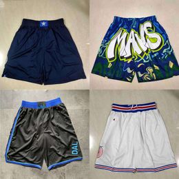 Indiana''Pacers''men Dallas''Mavericks''men Throwback Basketball Shorts pocket