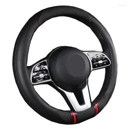 Steering Wheel Covers Fashion 4 Colors Car Cover Wrap Non-slip Universal Braid On The M Size Protector Accessories