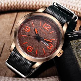 Wristwatches OCHSTIN Man WristWatch Waterproof Auto Week Date Men Watch Military Top Nylon Sport Business Male Clock Gift 7047