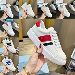 2024 Women Mens Virgil Designer trainers Platform Casual Shoes Calf Leather Denim Abloh Black White Pink Green Blue Fashion Luxury Plate-forme Run Sneakers Size 35-45