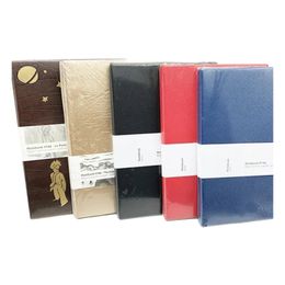 wholesale Luxury Branding Paper Products Leather Cover Notepads Agenda Handmade Note Book Classical Notebook Periodical Diary Advanced